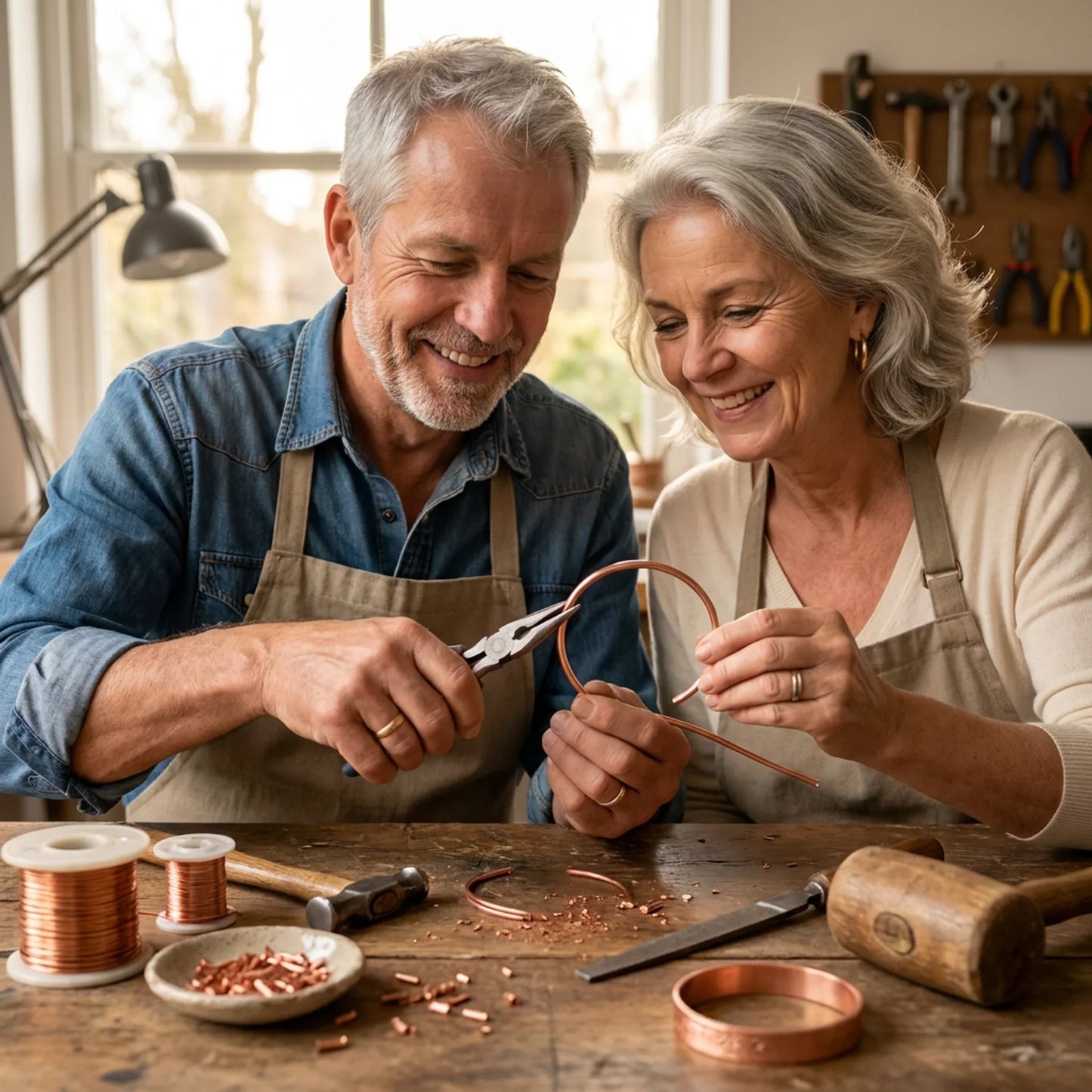 Bracelet en cuivre Relic