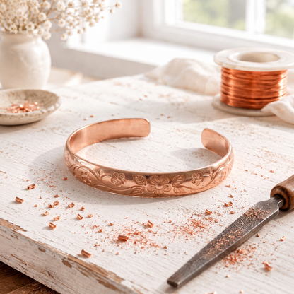 Bracelet en cuivre Garland