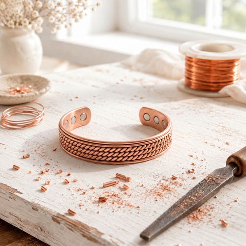 Bracelet en cuivre Chaff