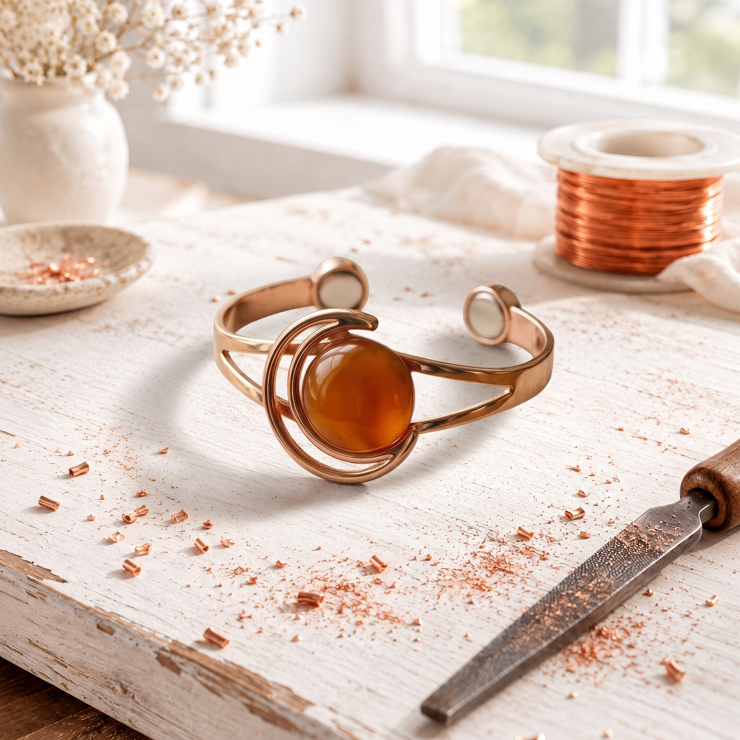Bracelet en Cuivre Oranje Solara